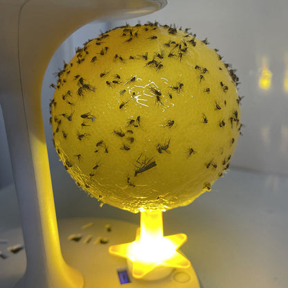 ✨2025 Hot Sale⌛🔥Sticky Fruit Fly Trap Ball with Stand & LED