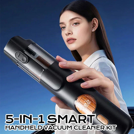 ✨Powerful Mini Car Vacuum Cleaner – Quiet, Cordless, HEPA Filtration for Deep Cleaning & Fresh Air